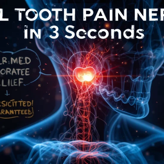 Kill Tooth Pain Nerve in 3 Seconds - Permanent Relief Guaranteed